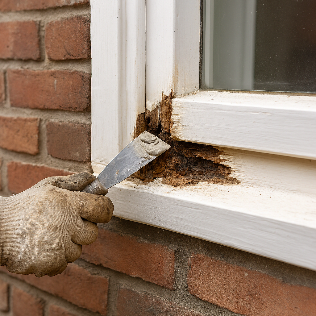 Houtrot herstelwerk Zoetermeer 